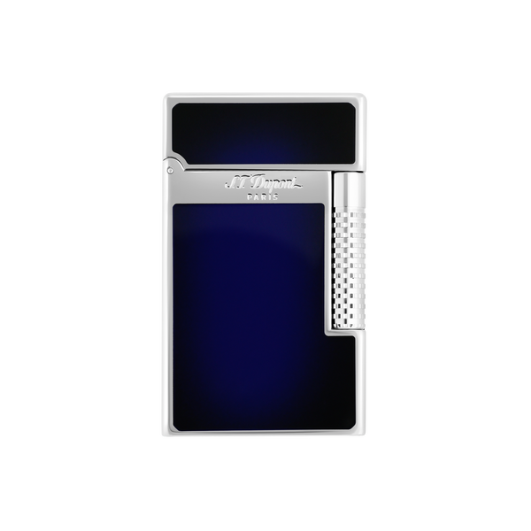 ST Dupont Feuerzeug Le Grand Dupont Le Grand S T Dupont, Palladium, Dark-blue