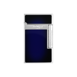 ST Dupont Feuerzeug Le Grand Dupont Le Grand S T Dupont, Palladium, Dark-blue
