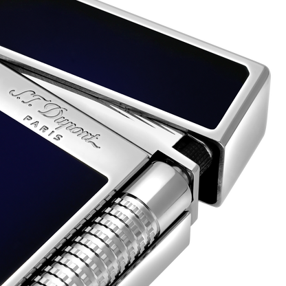 ST Dupont Feuerzeug Le Grand Dupont Le Grand S T Dupont, Palladium, Dark-blue