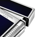 ST Dupont Feuerzeug Le Grand Dupont Le Grand S T Dupont, Palladium, Dark-blue