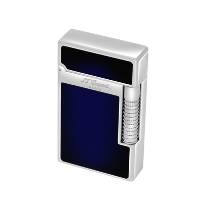 ST Dupont Feuerzeug Le Grand Dupont Le Grand S T Dupont, Palladium, Dark-blue