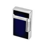 ST Dupont Feuerzeug Le Grand Dupont Le Grand S T Dupont, Palladium, Dark-blue