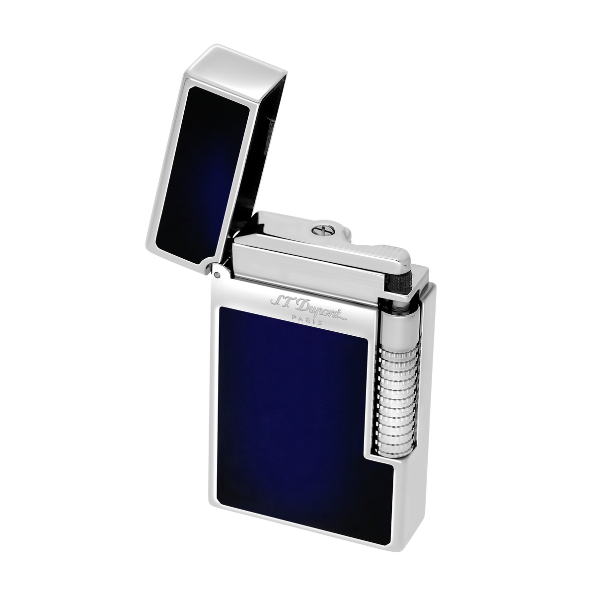 ST Dupont Feuerzeug Le Grand Dupont Le Grand S T Dupont, Palladium, Dark-blue