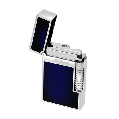 ST Dupont Feuerzeug Le Grand Dupont Le Grand S T Dupont, Palladium, Dark-blue