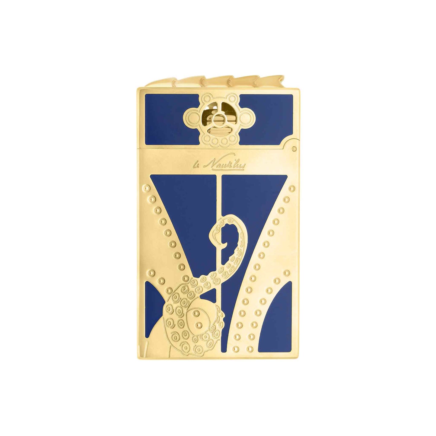 ST Dupont Lighter Set Prestige Fire and Writing 20,000 Leagues Under the Sea, Ltd. Ed., Blue-Gulf-Stream
