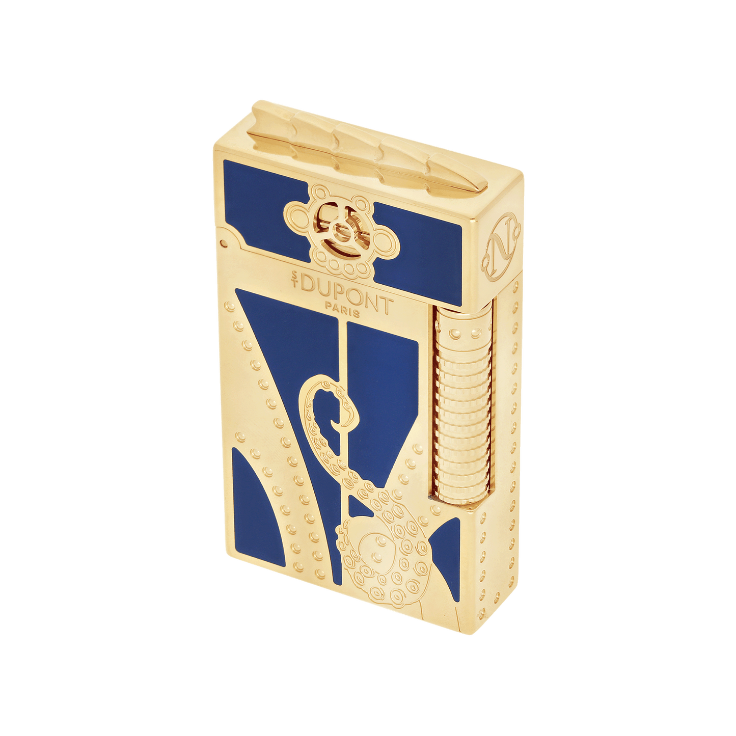 ST Dupont Lighter Set Art of Fire 20,000 Leagues Under the Sea, Ltd. Edt., Blue-Gulf-Stream