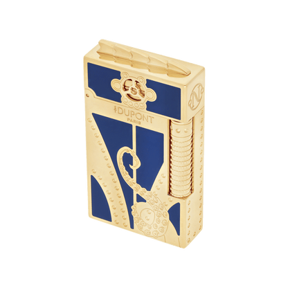 ST Dupont Lighter Set Art of Fire 20,000 Leagues Under the Sea, Ltd. Edt., Blue-Gulf-Stream