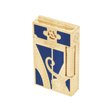 ST Dupont Feuerzeug Set Kunst Des Feuers 20000 Lieues Sous Les Mers, Ltd. Edt., Blue-gulf-stream