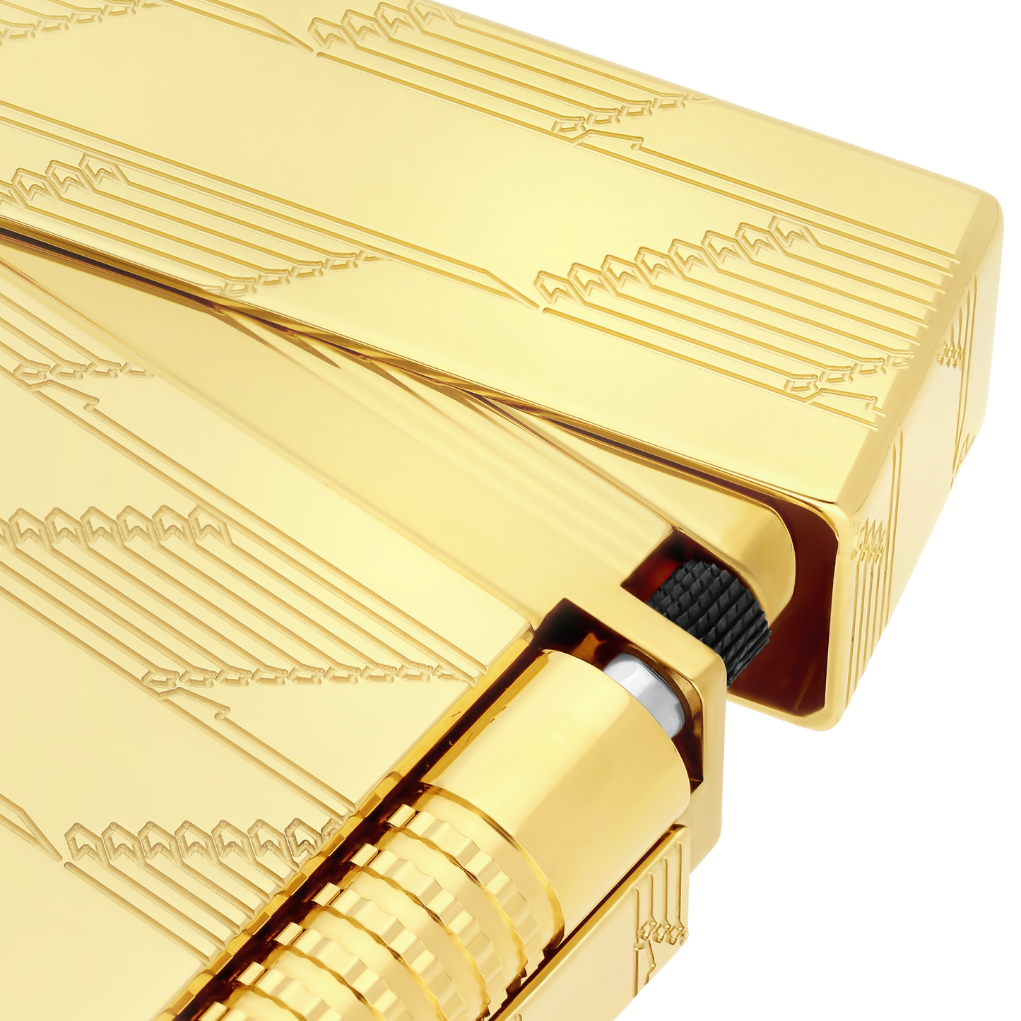 ST Dupont Lighter Le Grand Dupont Le Grand S T Dupont, Ltd. Edt., Golden