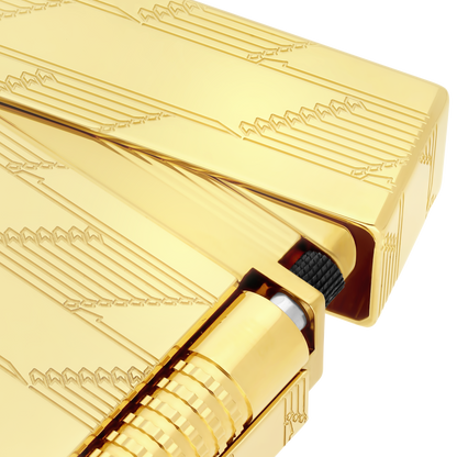 ST Dupont Lighter Le Grand Dupont Le Grand S T Dupont, Ltd. Edt., Golden