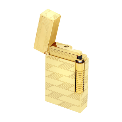 ST Dupont Lighter Le Grand Dupont Le Grand S T Dupont, Ltd. Edt., Golden