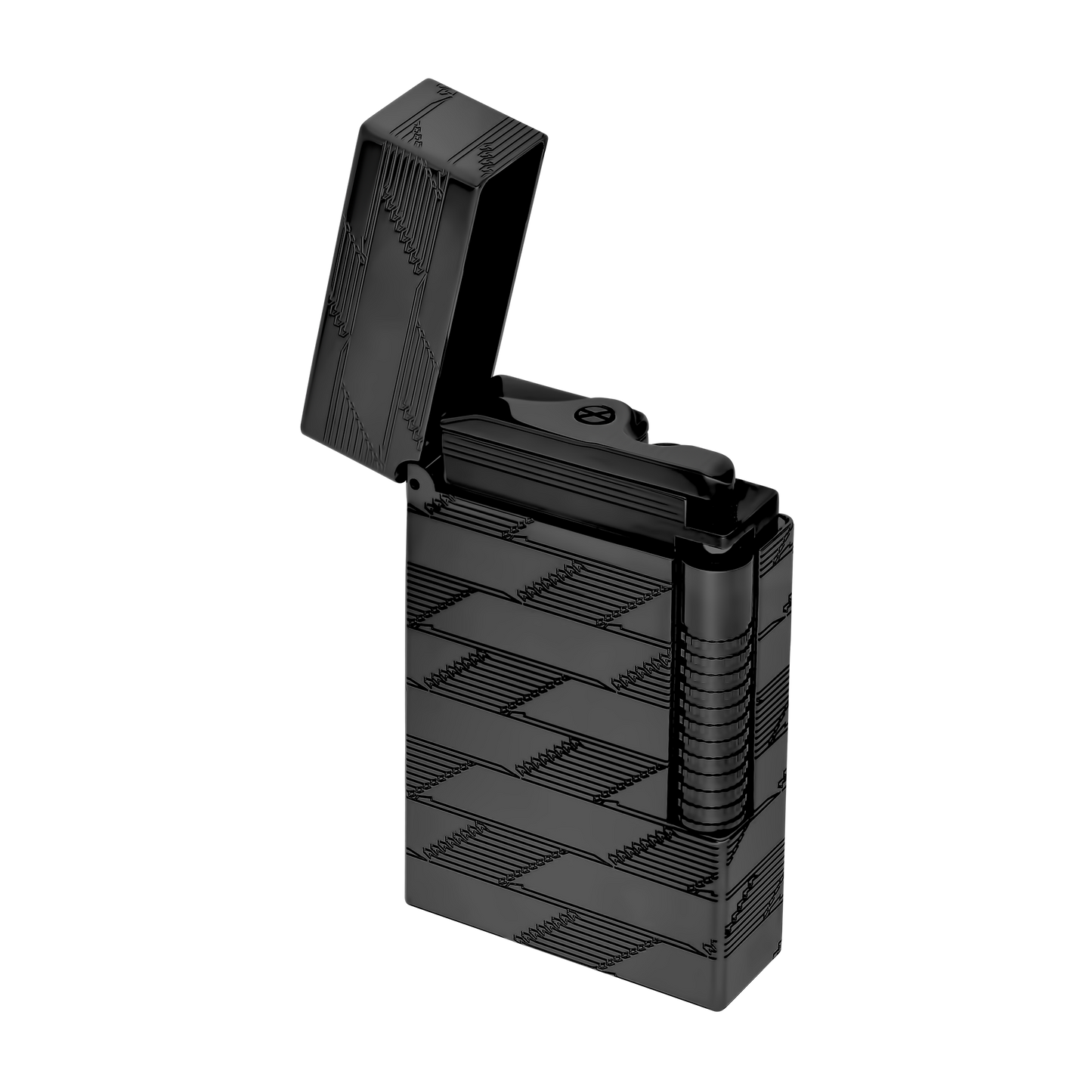 ST Dupont Lighter Le Grand Dupont Le Grand S T Dupont, Ltd. Edt., Black