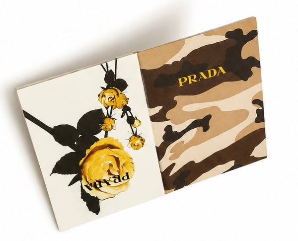 PRADA Ricambio Notizbuch Travel Journal Sabbia Camouflage