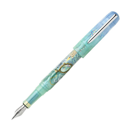 BENU Füller Talisman, White Lily, Handgemalt