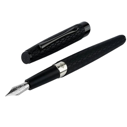 Diplomat Füller Cobra Guilloche, Schwarz