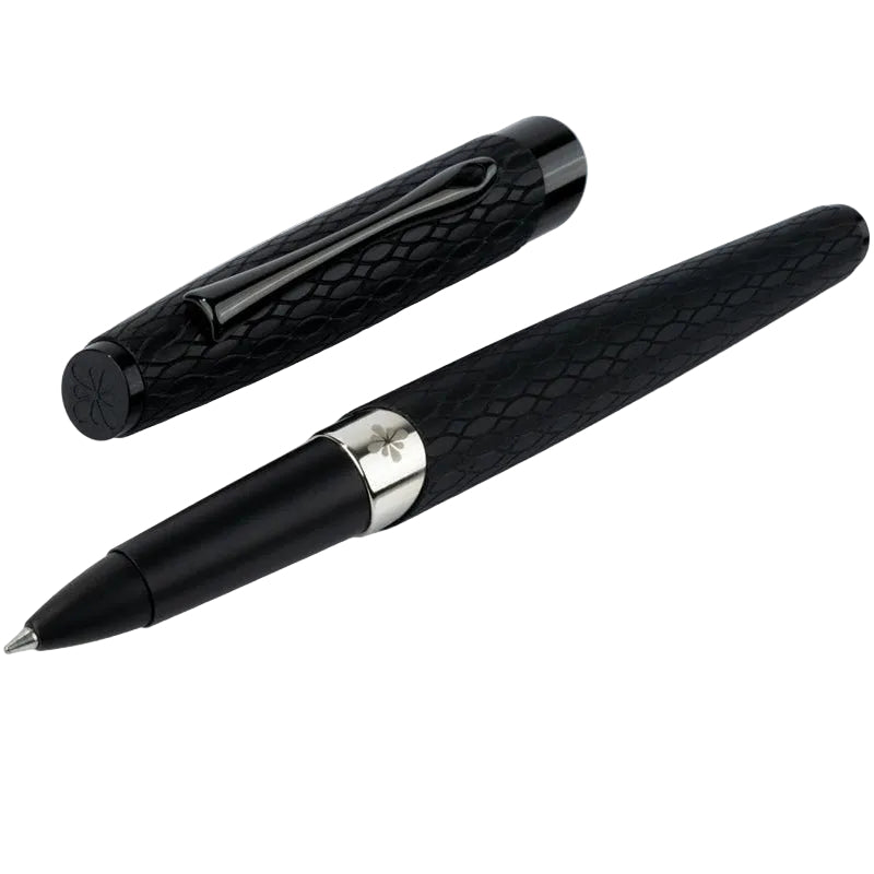 Diplomat Tintenroller Cobra Guilloche, Schwarz