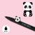 Legami Lovely Friends Panda Gelstift SchwarzLegami Lovely Friends Panda Gelstift Schwarz