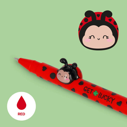 Legami Gel Pen Lovely Friends Ladybug