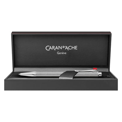 Caran d'Ache, Ballpoint Pen Ecridor, Retro Silver-Plated/Palladium-Coated, Silver