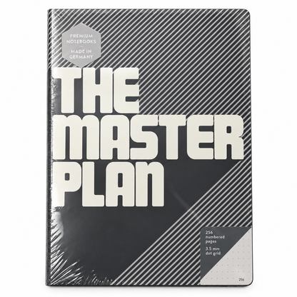Nuuna, Notizbuch Graphic L, The Master Plan A5 dotted