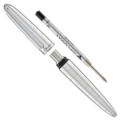 Ballpoint pen Aero Rhombus chrome easyFLOW