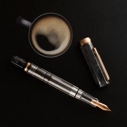 TWSBI Füller ECO, Black Marble, Bronze