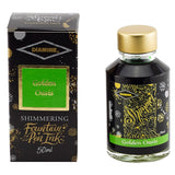 Diamine, Tintenprobe, Shimmering, Golden Oasis, 5ml