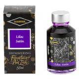 Penoblo Tintenprobe, Diamine Shimmering, Lilac Satin