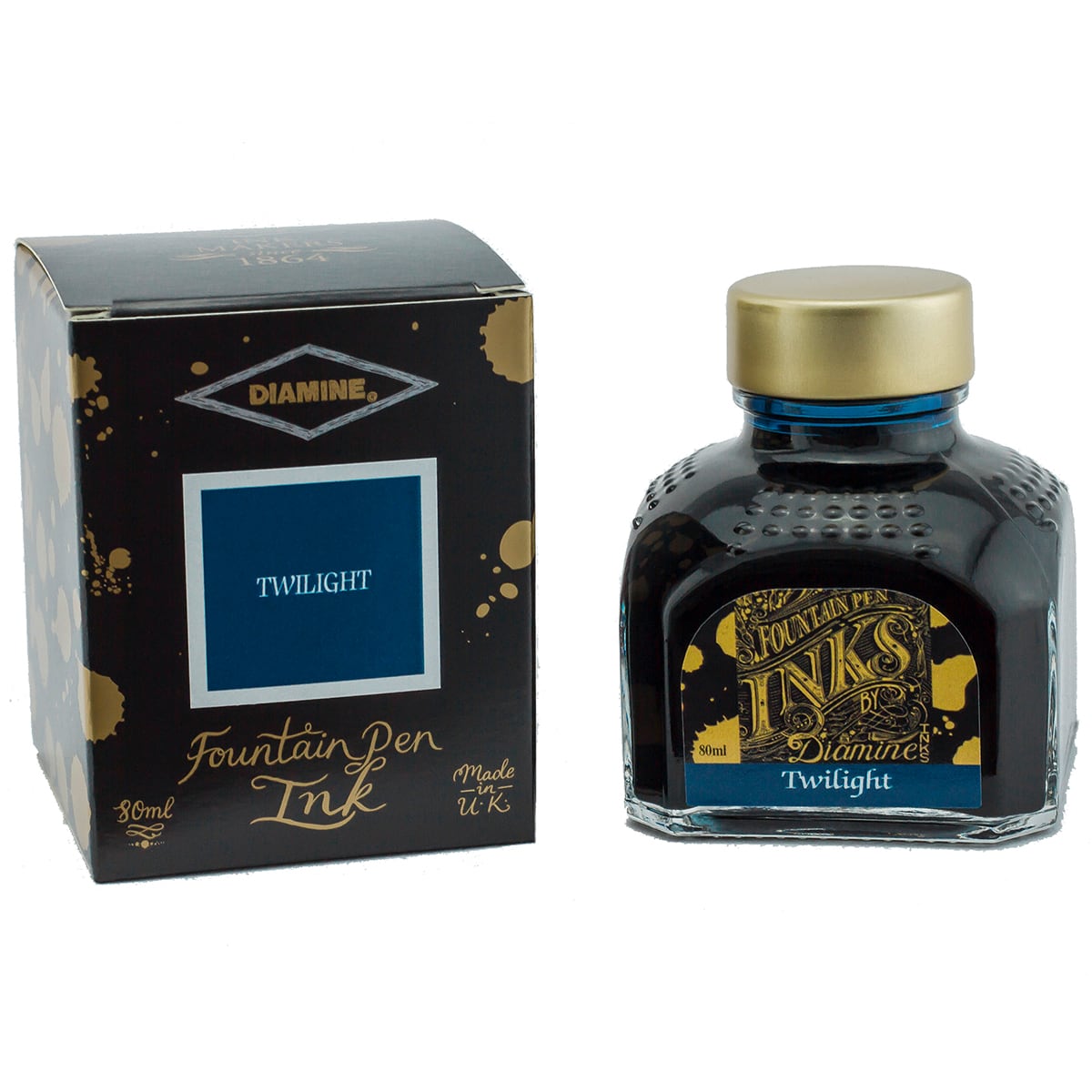 Diamine Tintenglas Penoblo Fueller Premium 71 Twilight 80 ml