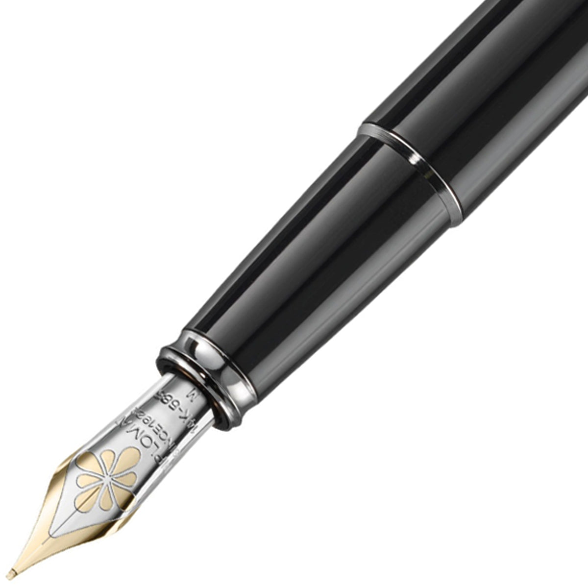 Diplomat, Excellence A2 Fountain Pen, lacquered, 14K Nib, black