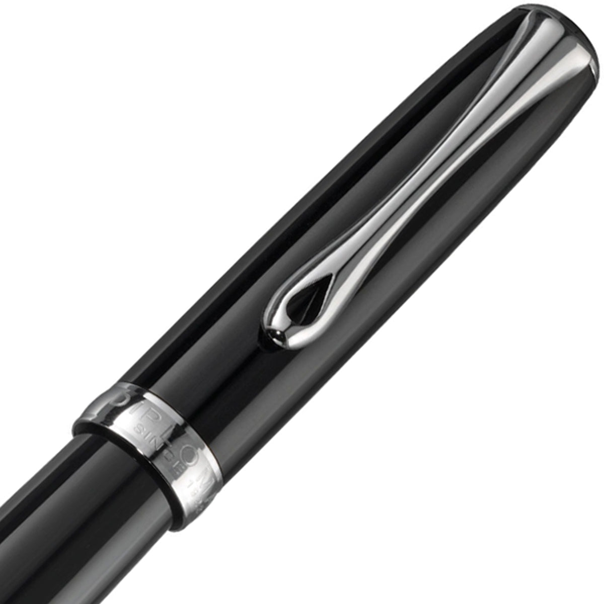 Diplomat, Excellence A2 Fountain Pen, lacquered, 14K Nib, black