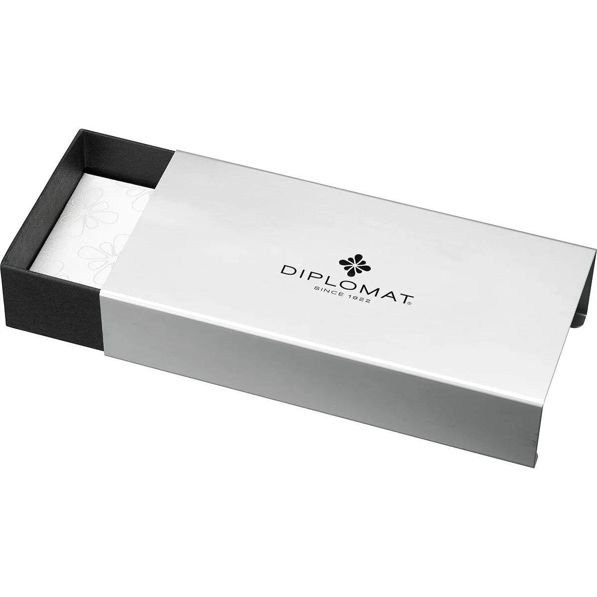 Diplomat Excellence A2 fountain pen, lacquered, gold-plated, 14K nib, black