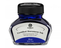 Octopus Fluids Füllhaltertinte Document Inks blau zertifiziert nach DIN ISO 12757-2 30 ml