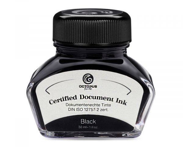 Octopus Fluids Füllhaltertinte Document Ink black Schwarz 30 ml