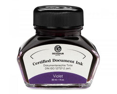 Octopus Fluids Dokumentenechte, pigmentierte Füllhaltertinte Violett DIN ISO 12757-2 zertifiziert 30 ml