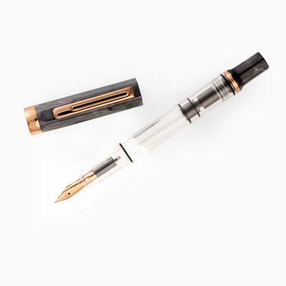 TWSBI Füller ECO, Black Marble, Bronze