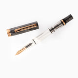 TWSBI Füller ECO, Black Marble, Bronze