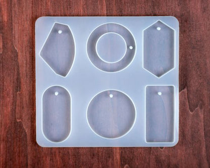 Octopus Office Silicone Casting Mold for Jewelry Pendants