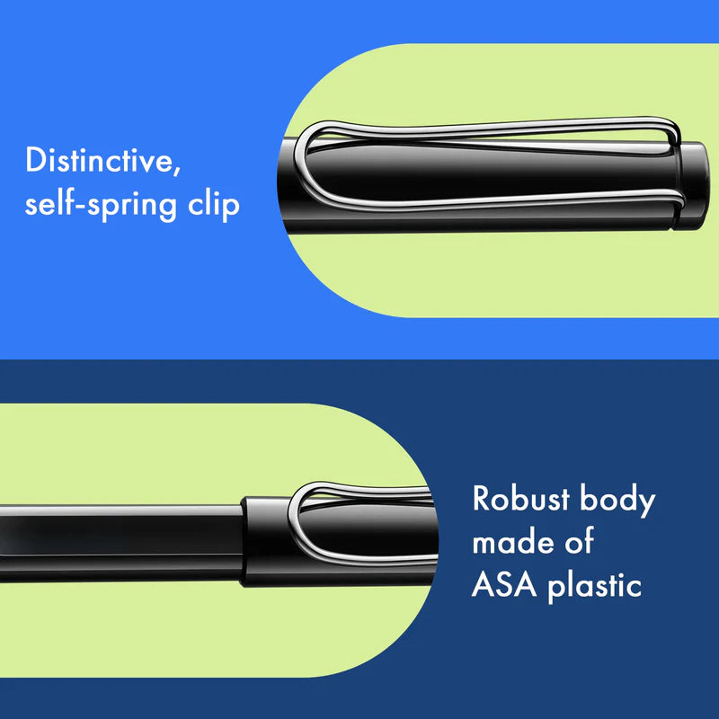 Lamy, Safari Tintenpatronenroller, Black