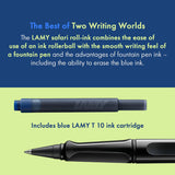 Lamy, Safari Tintenpatronenroller, Black
