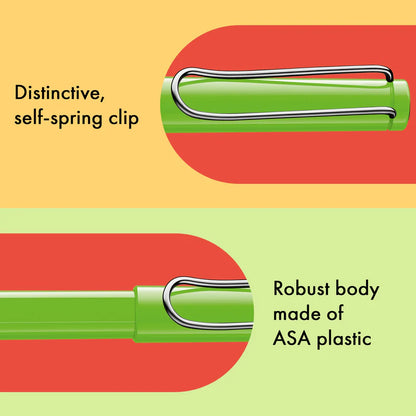 Lamy, Safari Tintenpatronenroller, Green