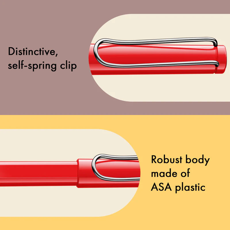 Lamy, Safari Tintenpatronenroller, Red