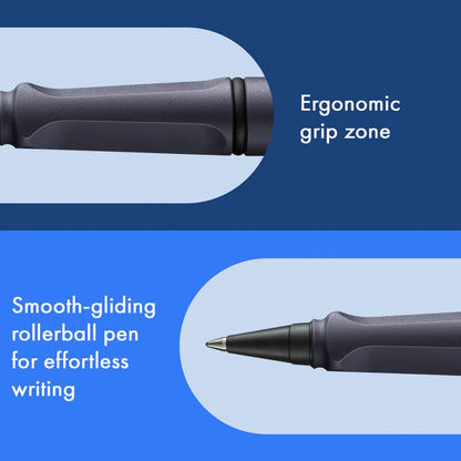Lamy, Safari Tintenpatronenroller, Steel Black