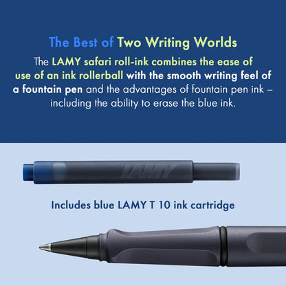 Lamy, Safari Tintenpatronenroller, Steel Black
