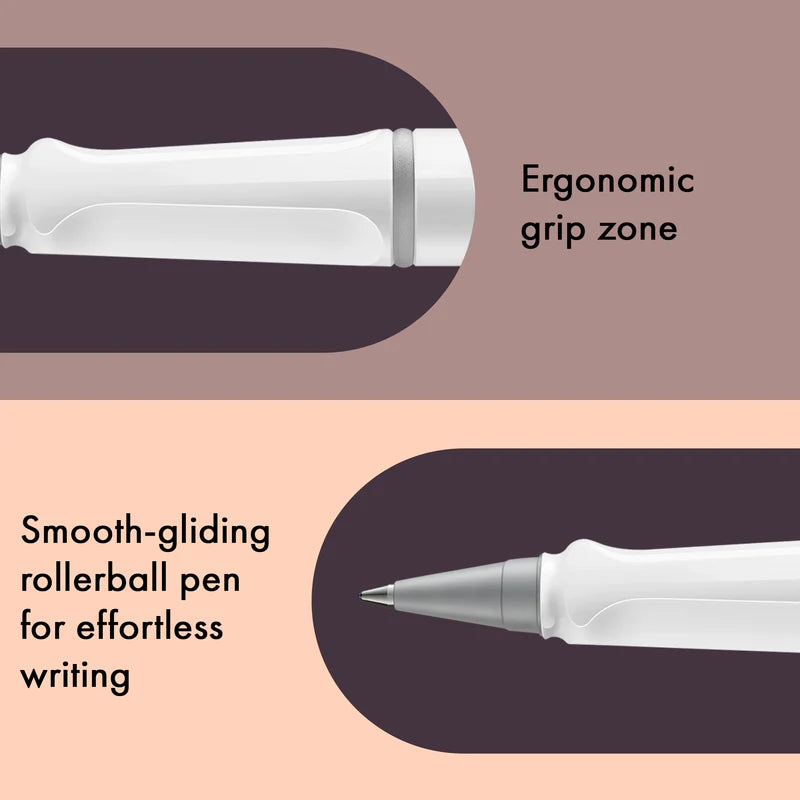 Lamy, Safari Tintenpatronenroller, White