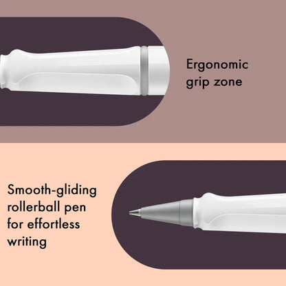 Lamy, Safari Tintenpatronenroller, White
