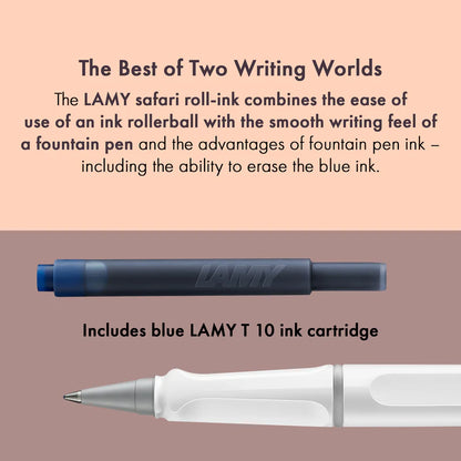 Lamy, Safari Tintenpatronenroller, White
