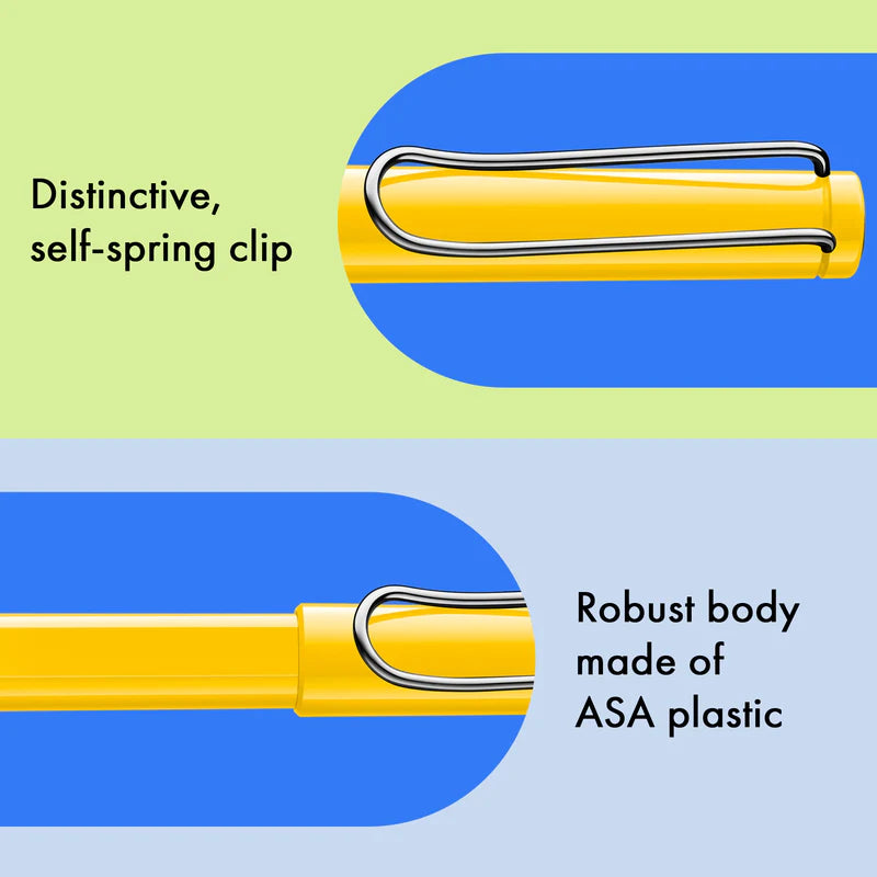 Lamy, Safari Tintenpatronenroller, Yellow