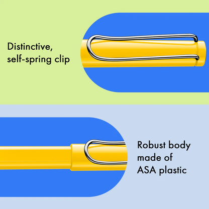 Lamy, Safari Tintenpatronenroller, Yellow