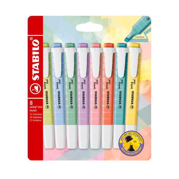 STABILO swing cool pastel 8er Karton Etui